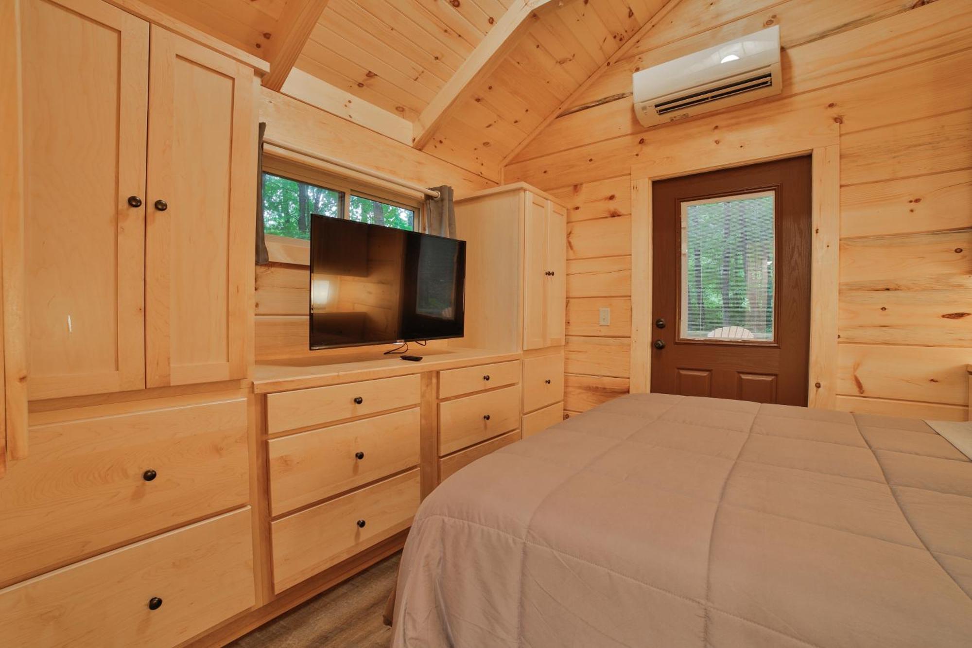 Nana Cabin Tiny Log Home Comfort In Rustic Bliss Chattanooga Eksteriør bilde